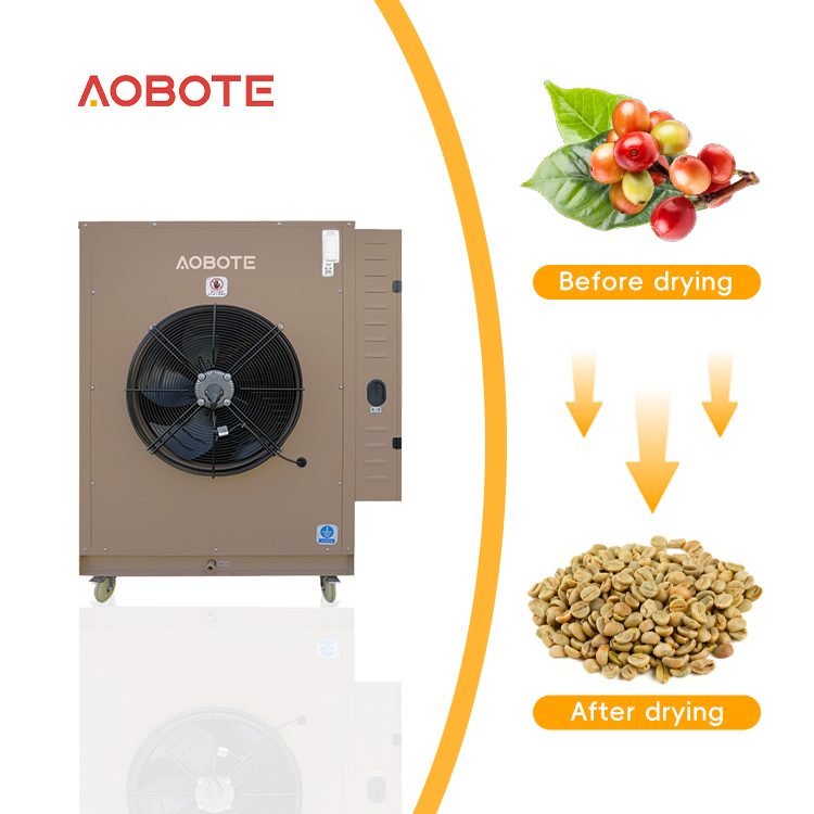 AOBOTE 2-ton flat-bed coffee bean heat pump dryer