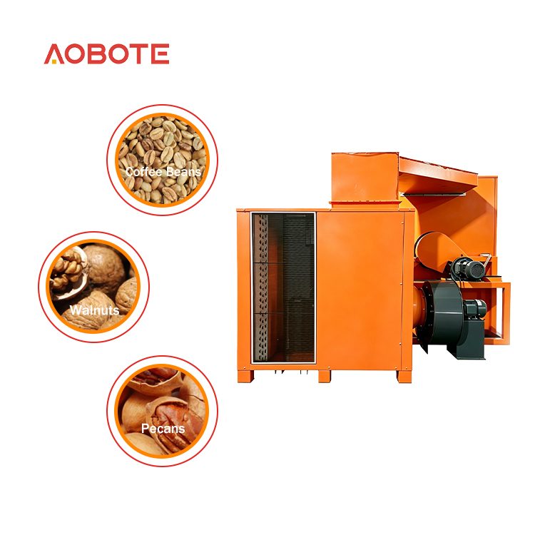 Materials handled by the 1-ton rotary drum dryer